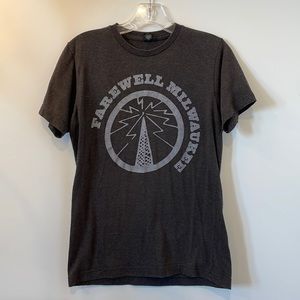 Small Farewell Milwaukee band tee